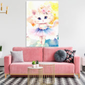 Premium - omgepakt canvas (glanzend) afdruk (Insitu (Woonkamer))