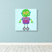 Premium - omgepakt canvas (glanzend) afdruk (Insitu (Houten vloer))