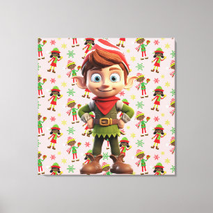 Premium - omgepakt canvas (glanzend) afdruk