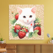 Premium - omgepakt canvas (glanzend) afdruk (Insitu (Woonkamer))