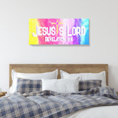 Premium - omgepakt canvas (glanzend) afdruk (Insitu (Slaapkamer))