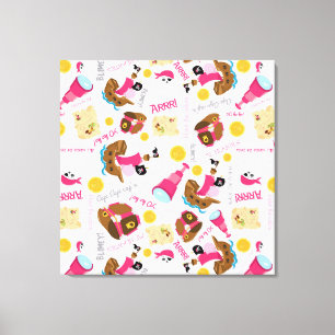 Premium - omgepakt canvas (glanzend) afdruk