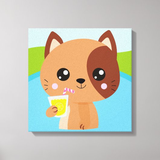 Premium - omgepakt canvas (glanzend) afdruk (Voorkant)