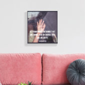 Premium - omgepakt canvas (glanzend) afdruk (Insitu (Woonkamer))