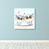 Premium - omgepakt canvas (glanzend) afdruk (Insitu (Houten vloer))