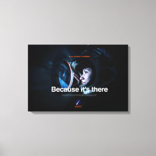 Premium - omgepakt Canvas omdat het er is Afdruk