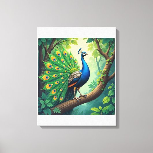 Premium omwikkelde canvas afdruk (Voorkant)