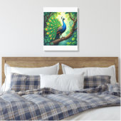 Premium omwikkelde canvas afdruk (Insitu (Slaapkamer))