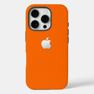 Premium Oranje iPhone 16 Pro Tough Hoesje