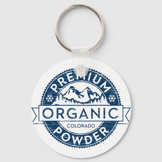Premium Organic Colorado Powder Sleutelhanger (Voorkant)