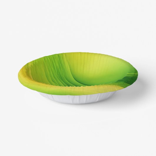 Premium papier Bord kommen voor stijlvol serveren (Gebogen)