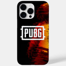 Premium PUBG Design iPhone 14 Pro Max Hoesje - Sch
