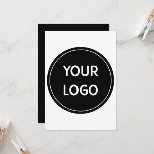 Premium QR-logo-concept voor modern design Kaart
