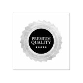 PREMIUM QUALITY Circle Layout Jet Black Ink Sharp  Rubberstempel (Afrduk)