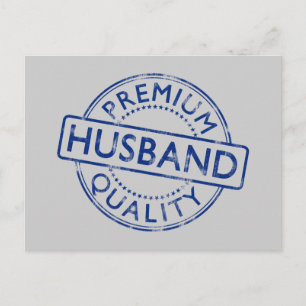 Premium Quality Husband Briefkaart