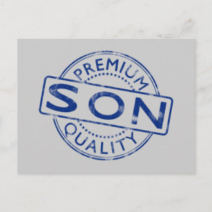 Premium Quality Son Briefkaart
