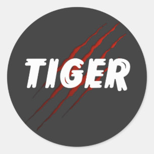 Premium Rental Tiger Claw Grafische Sticker – Krac