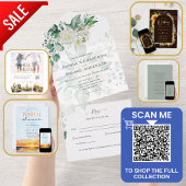 Premium - Rustic Sunflower Wedding Kaart