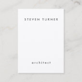 Premium - Silk Trendy - Minimale Professional Plai Visitekaartje (Voorkant)