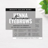 Premium Silver Eyebrow Tint Henna Brows Aftercare (Bureau)