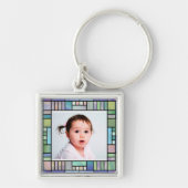 Premium Square Foto Sleutelhanger toevoegen (Voorkant)