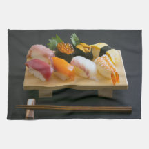 Premium Sushi on Traditional Board