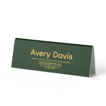 Premium Tafel Tent Sign