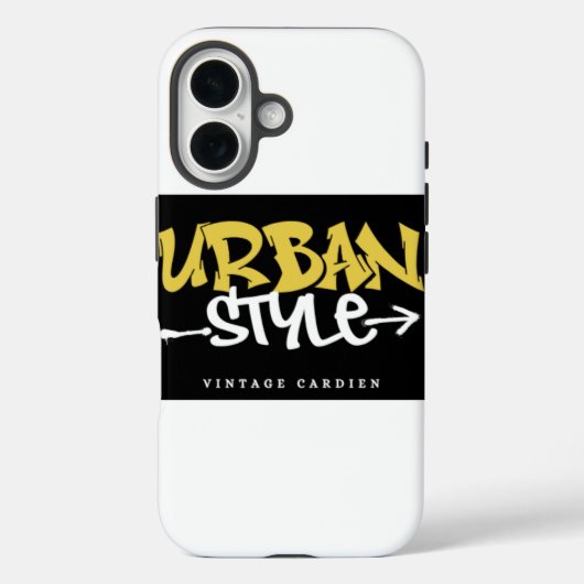 Premium telefoonhoesje met urbane stijlprint Case-Mate iPhone case (Achterkant)