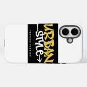 Premium telefoonhoesje met urbane stijlprint Case-Mate iPhone case (Achterkant (horizontaal))