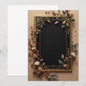 PREMIUM Uitnodigingskaart ontwerp Kaart (Voorkant / Achterkant)