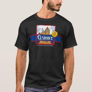 Premium van Elsinore Beer New & Enhanced Retro 80 T-shirt