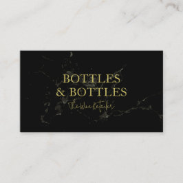 Premium Wine Retailer Visitekaartje Contactkaartje