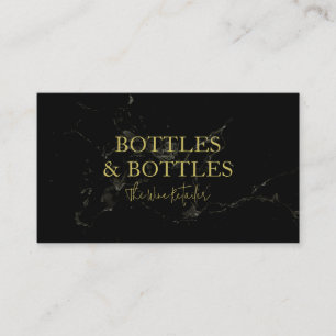 Premium Wine Retailer Visitekaartje Contactkaartje