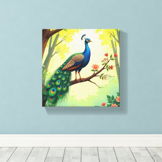 Premium Wrapped Canvas (Insitu (Houten vloer))