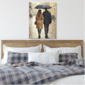Premium Wrapped Canvas 18 x 24 in Afdruk (Insitu (Slaapkamer))