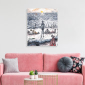 Premium - Wrapped Canvas Afdruk (Insitu (Woonkamer))
