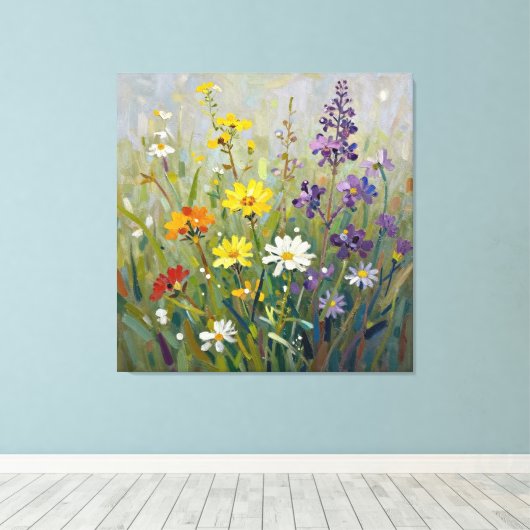 Premium Wrapped Canvas Afdruk (Insitu (Houten vloer))