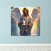 - Premium - Wrapped Canvas (gloss) Afdruk (Insitu (Houten vloer))