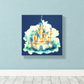 - Premium - Wrapped Canvas (gloss) Afdruk (Insitu (Houten vloer))