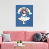 - Premium - Wrapped Canvas (gloss) Afdruk (Insitu (Woonkamer))