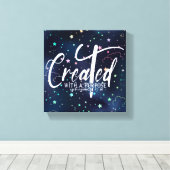 - Premium - Wrapped Canvas (gloss) Afdruk (Insitu (Houten vloer))