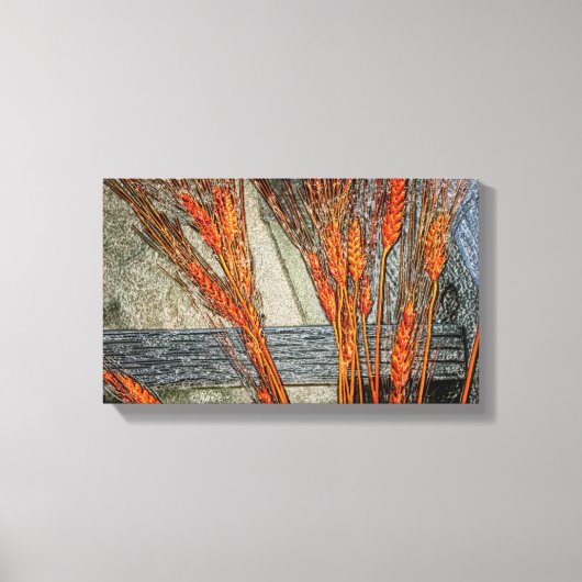 Premium Wrapped Canvas-Gloss-"jjhélène" original Canvas Afdruk (Voorkant)