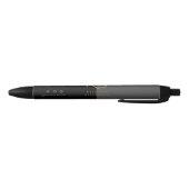Premium zwart chique goud professionele monogram zwarte inkt pen (Bodem)