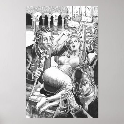 Premoniak in de Catacombs Poster (Voorkant)