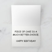 PRENANT À UN MORCEAU DE MOI LA CARTE (Intérieur)