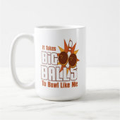Prend de grandes boules : Tasse de café de bowling (Gauche)
