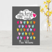 prend une grande carte de coeur (Fleur jaune)