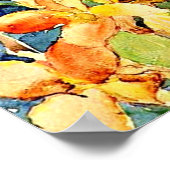 Prendergast - Bloembed Poster (Hoek)