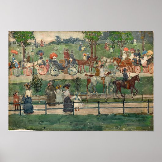 Prendergast - Central Park Poster (Voorkant)