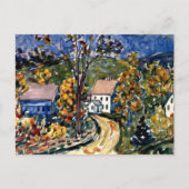 Prendergast - Country Road, New Hampshire Briefkaart (Voorkant)